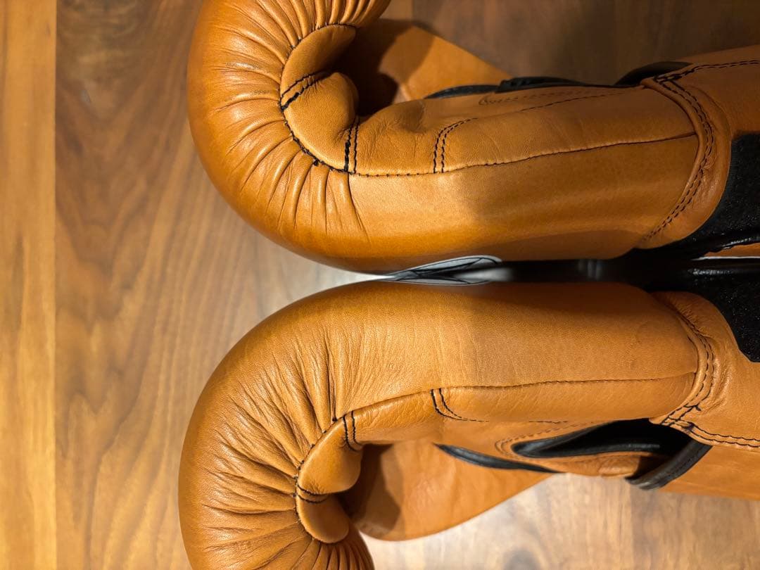 金欠学園長 　WINDY ボクシンググローブ ブラウン