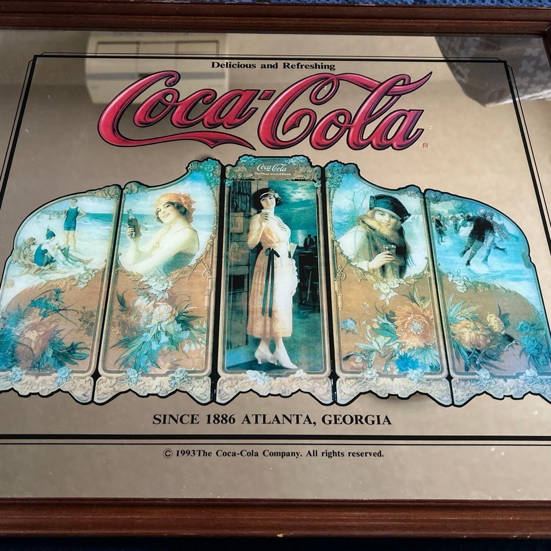 コカコーラ　ビンテージ　パプミラー