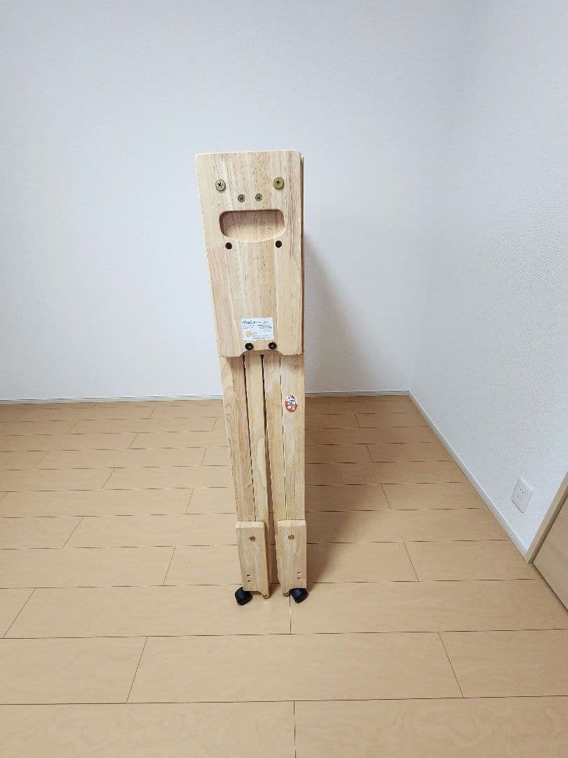 中居木工 折りたたみ式ベッド ハイタイプ(数回使用)