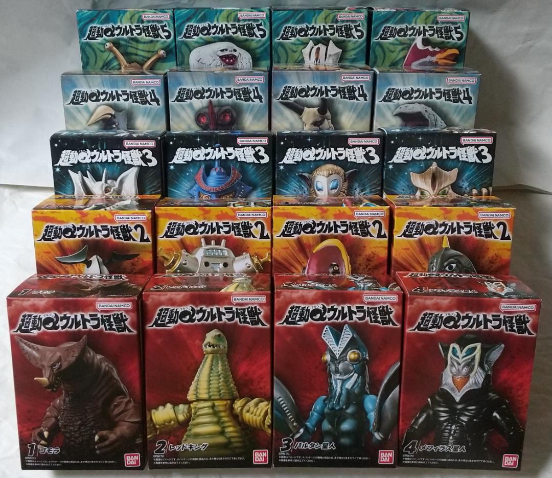 新品未開封　超動 トリガー ティガ ブレーザー ギンガ ゴモラ　セット