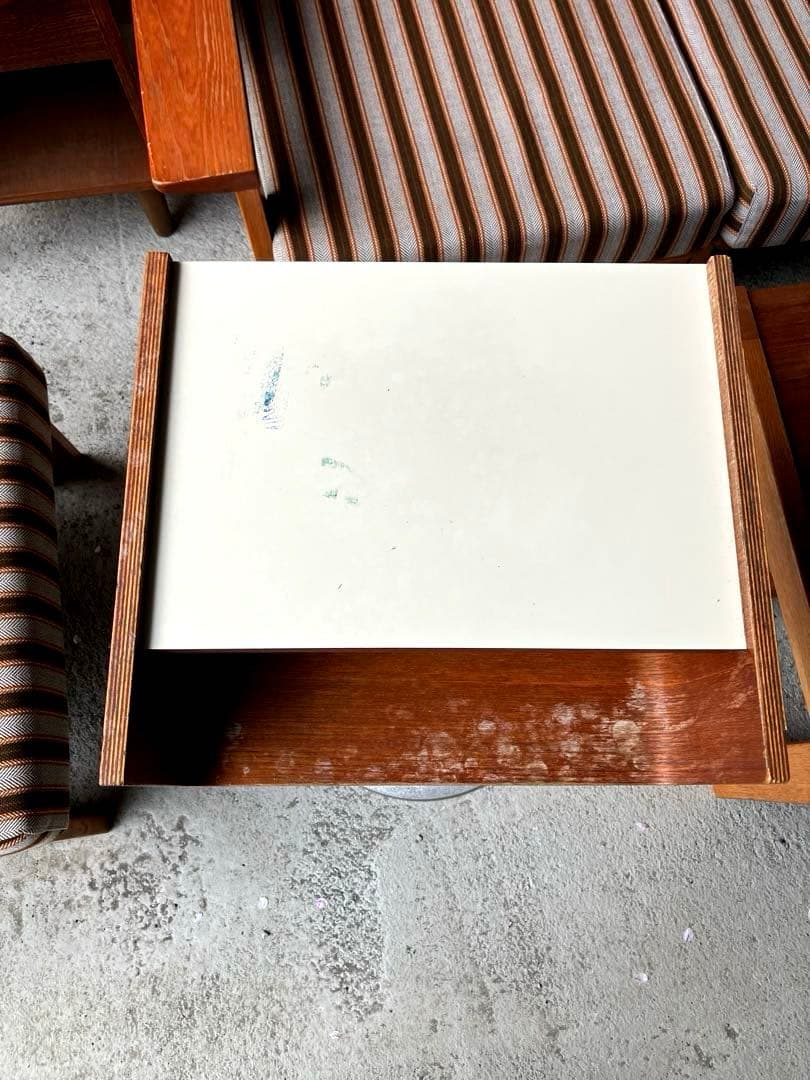 天童木工　サイドテーブル オープンシェルフ付