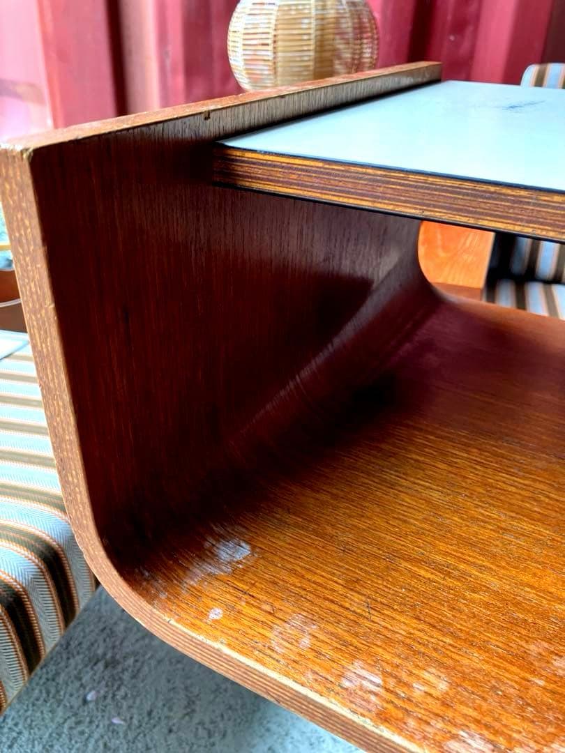 天童木工　サイドテーブル オープンシェルフ付