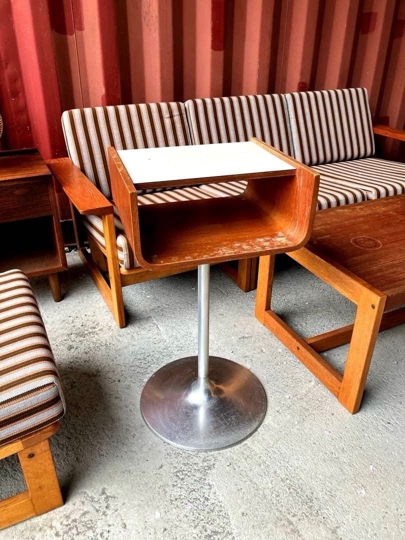 天童木工　サイドテーブル オープンシェルフ付