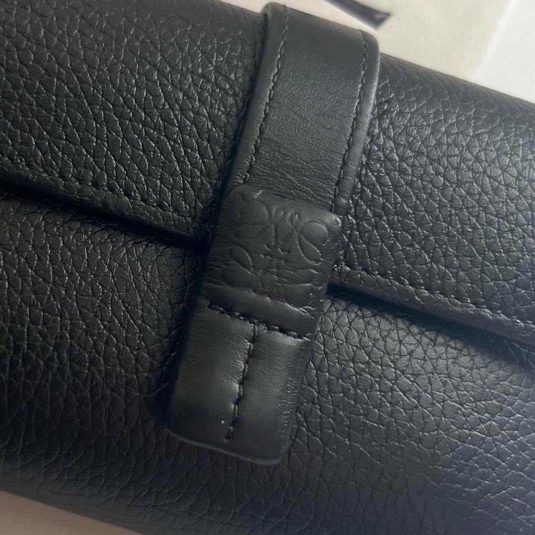 33 美品 LOEWE ロエベ 3つ折り財布