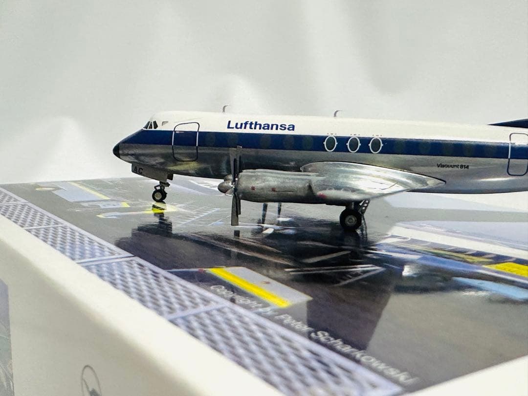Herpa 1/200 Vickers Viscount 814 ルフトハンザ