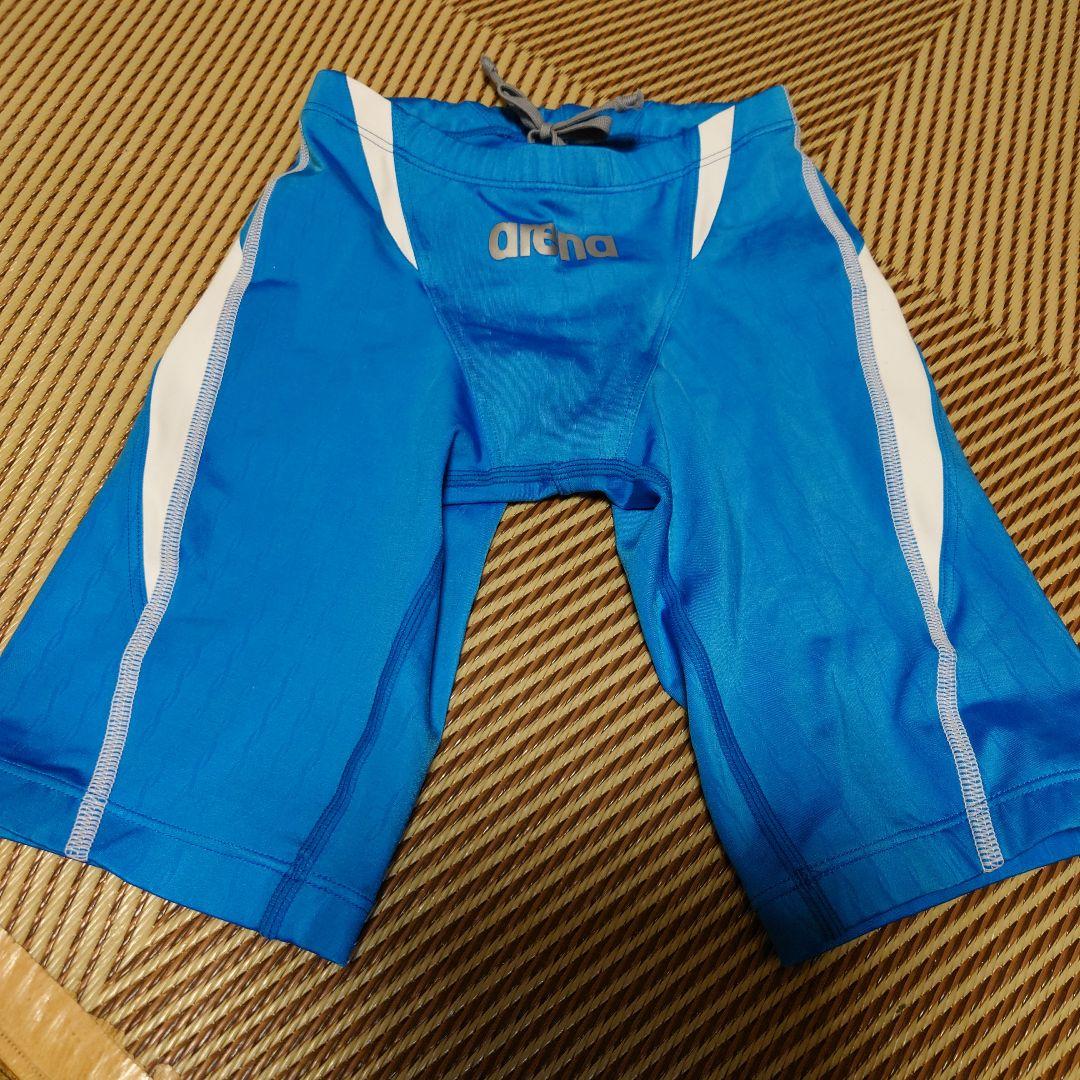 arena 競泳水着 青色 ストライプ