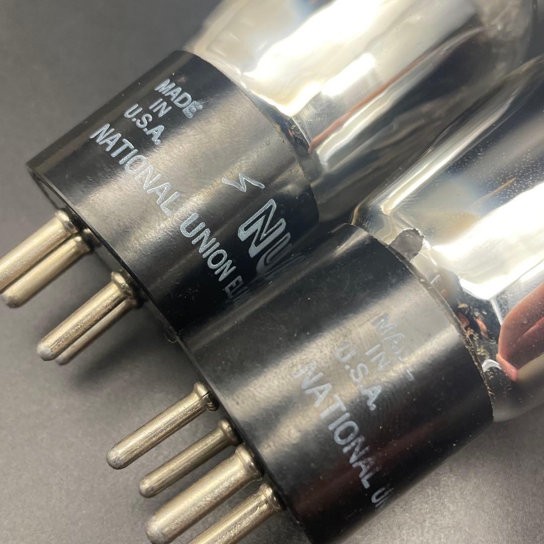 45 NU NATIONAL UNION ワンペアセット 真空管 （95）