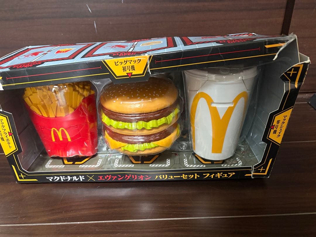 マクドナルド ファーストフードフィギュアセット