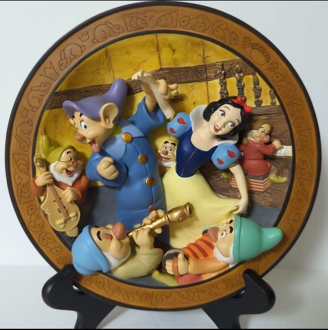 4種セット 白雪姫3Dプレート ディズニー