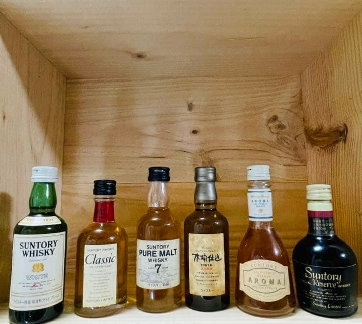 ウイスキー ミニチュア 6本セット