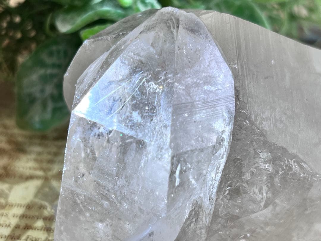 シルバールチル内包✨　レインボー　ブラジル・ミナスジェライス州 水晶　クリスタル