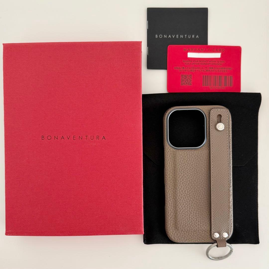 即購入⭕️美品 ボナベンチュラ ハンドル付き バックカバーケース