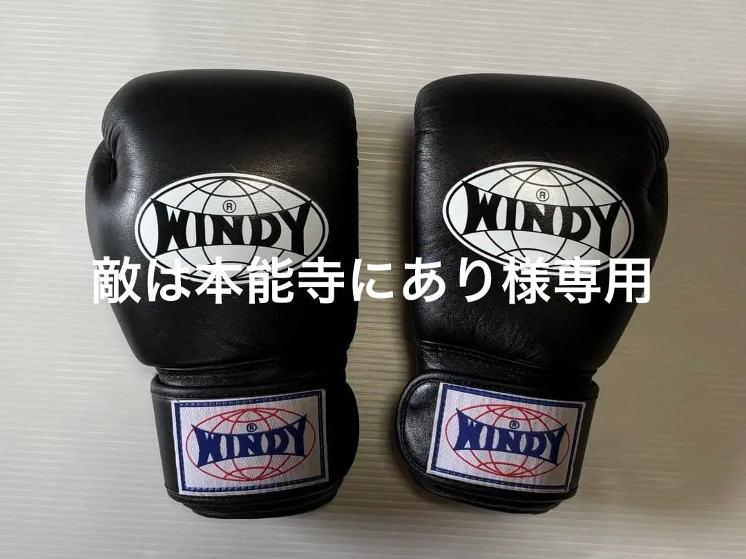 WINDY ウィンディ ボクシンググローブ 10oz ブラック グローブ