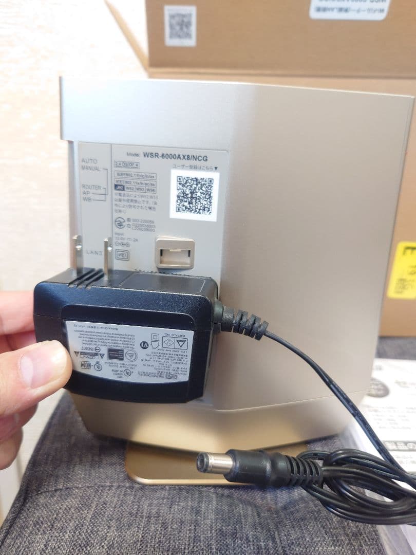 BUFFALO WSR-6000AX8 Wi-Fi6 2.5G ルーター