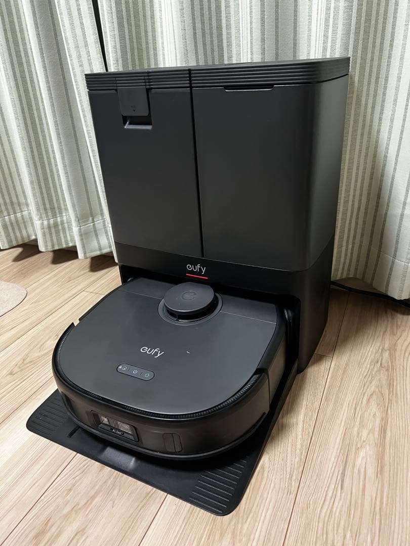 【中古】eufy X10 Pro Omni ロボット掃除機本体 ブラック