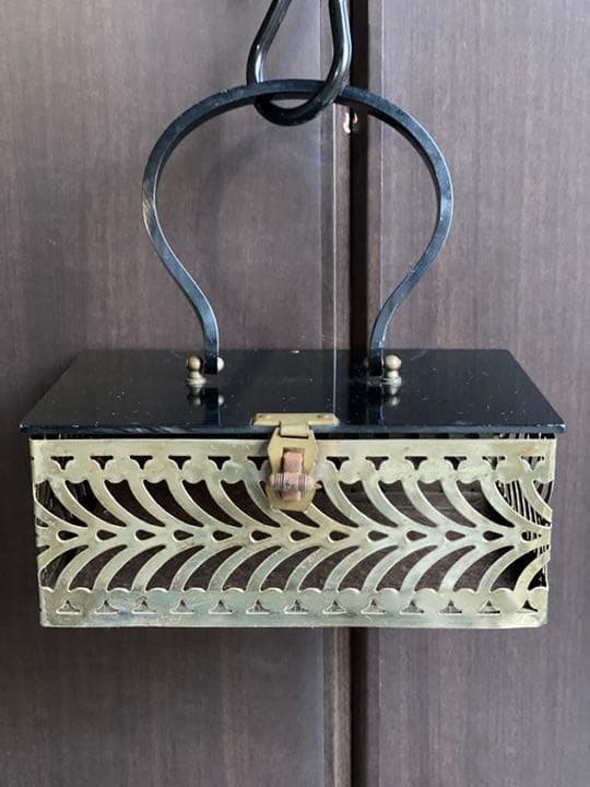 ヴィンテージメタルバッグ 50’s アンティーク