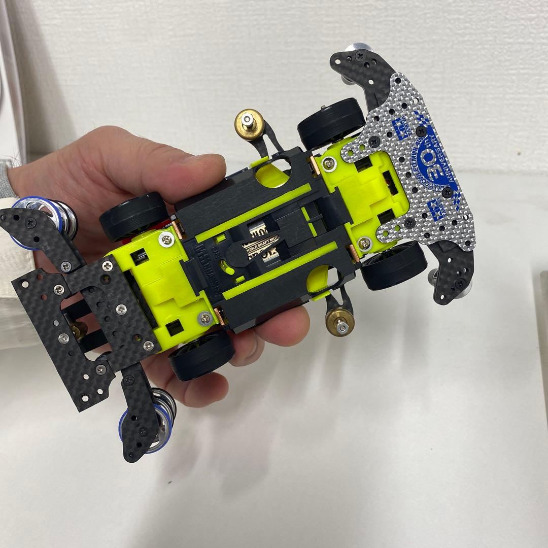 ミニ四駆セット タミヤ収納ボックス付き　MSフレキ提灯