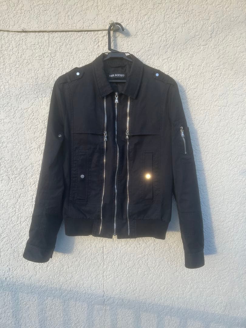 NEIL BARRETT ブラックミリタリージャケット