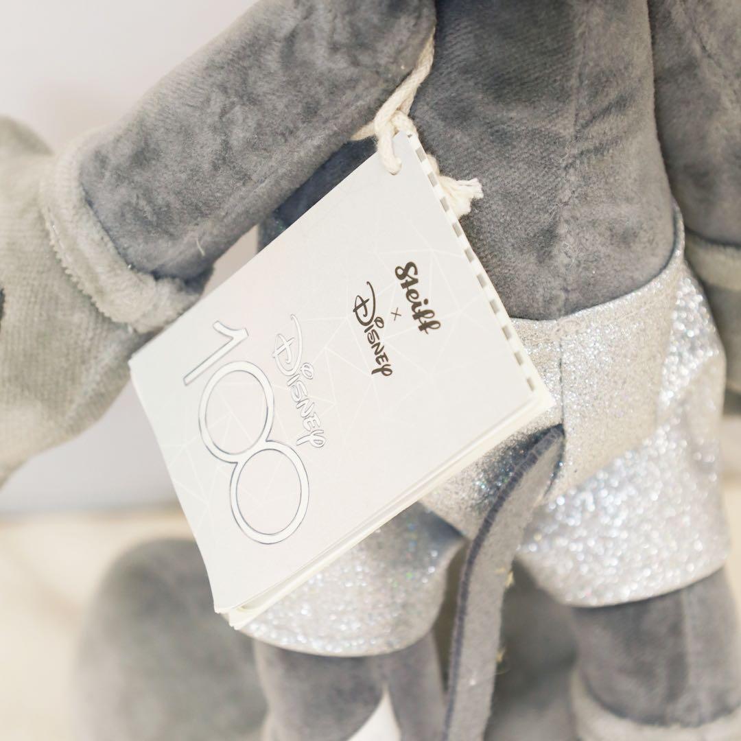 ミッキーマウスプラチナ　シュタイフD100 ディズニー　ぬいぐるみ