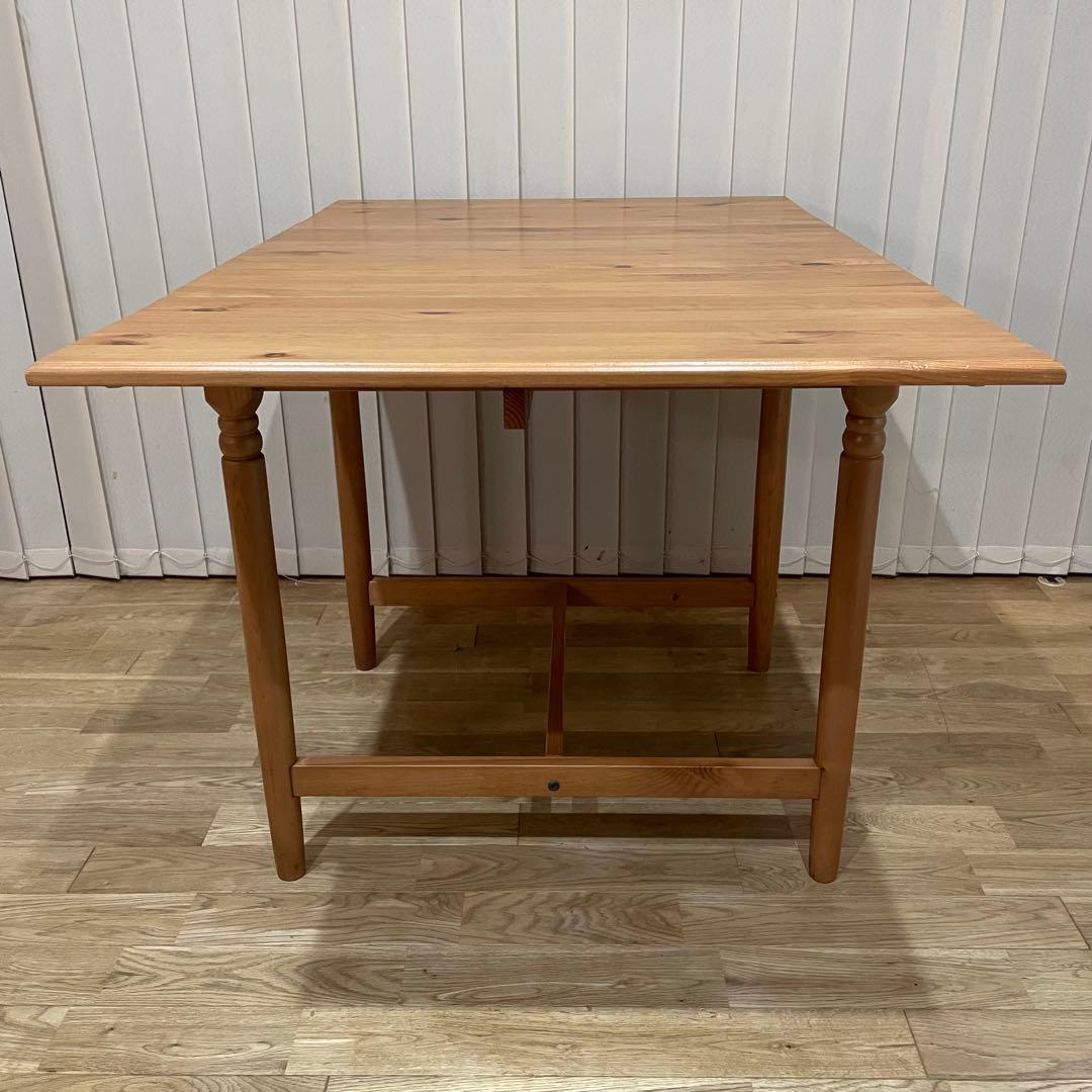 【廃番品】IKEA INGATORP インガートルプ ダイニングテーブル　天然木