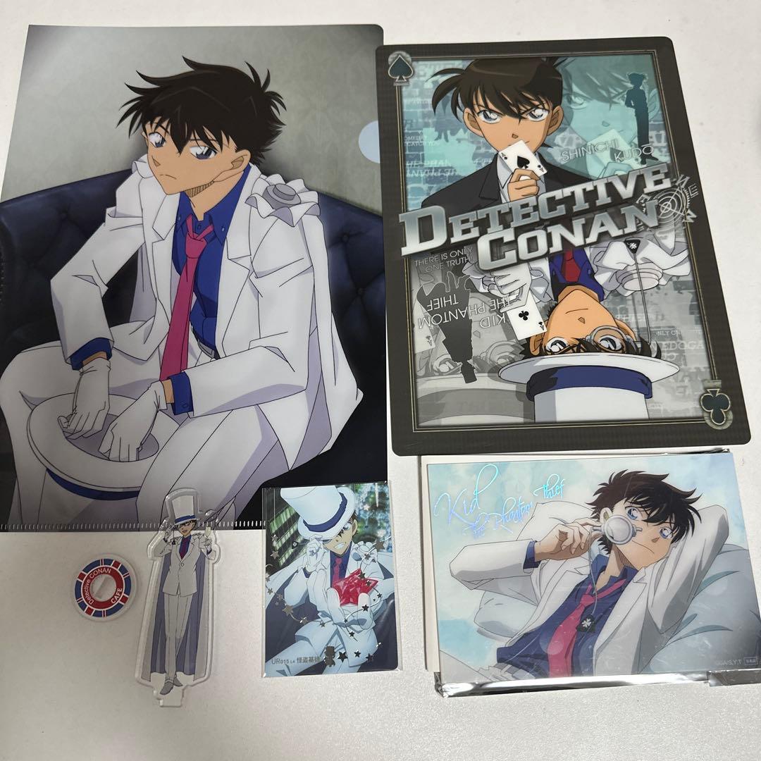 名探偵コナン 中国 怪盗キッド 特典 クリアカード トレカ クリアファイル