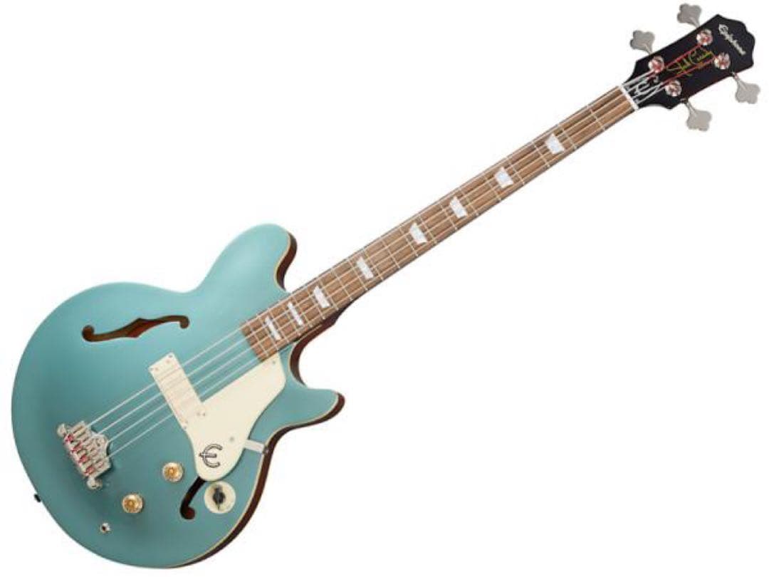 [未使用品]Epiphone セミアコ　ベース　シグネイチャーモデル