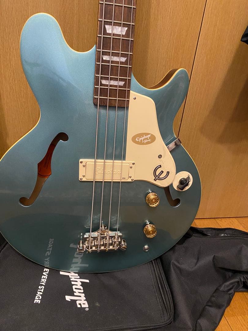 [未使用品]Epiphone セミアコ　ベース　シグネイチャーモデル