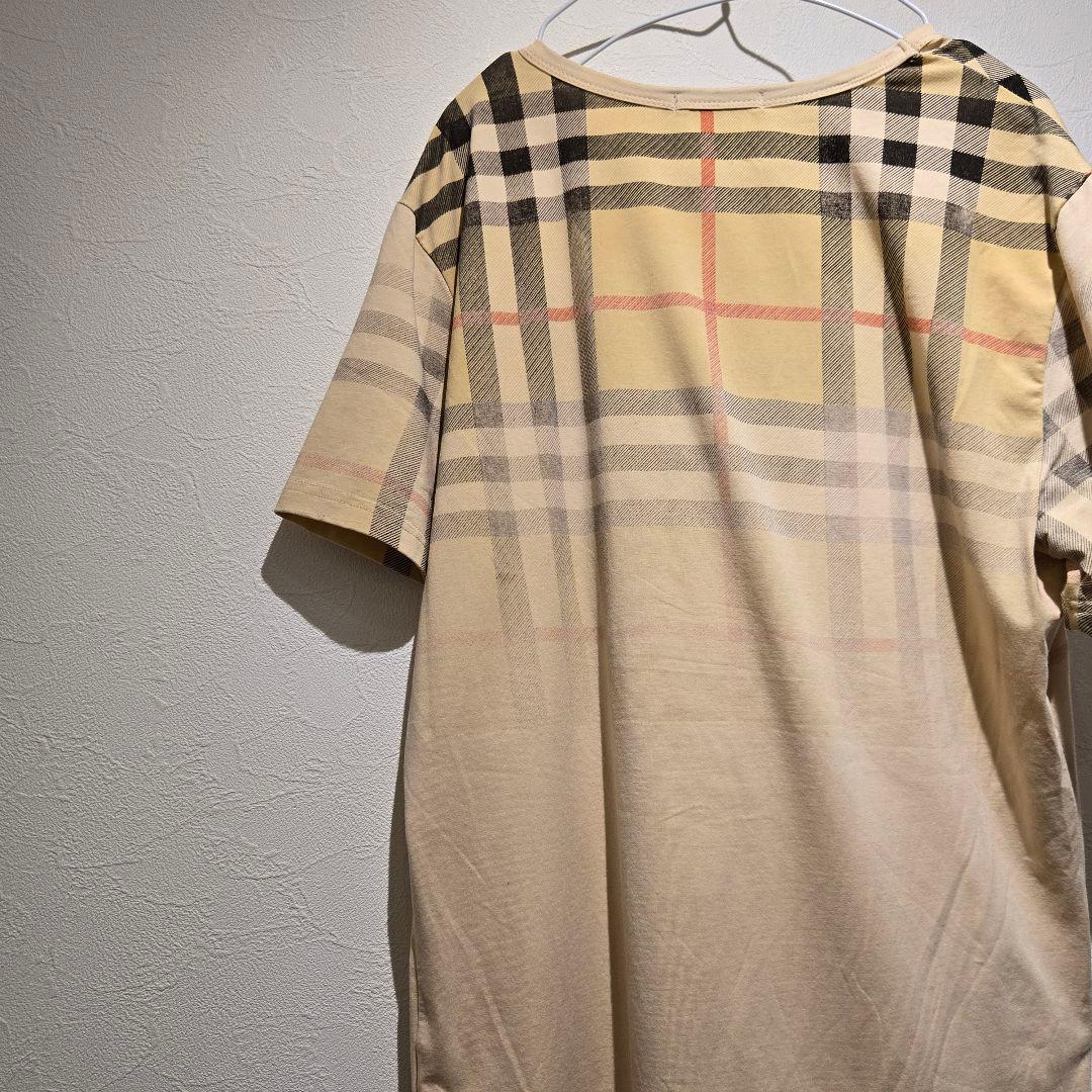 バーバリー（Burberry）馬上の騎士ロゴ & バーバリーチェック イタリア製