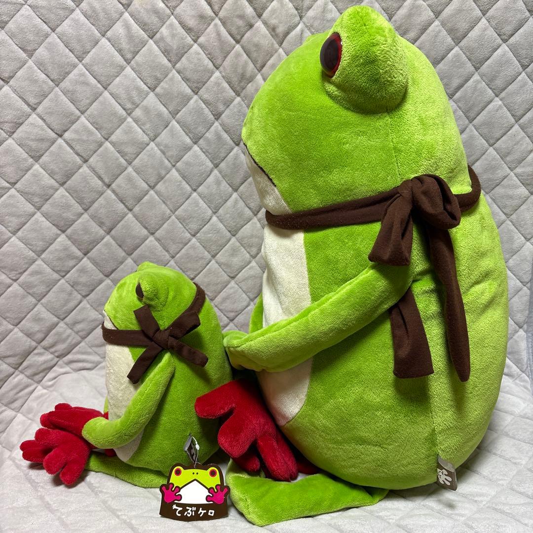 てぶケロ カエル ぬいぐるみ 手袋 マフラー ミドリカエル