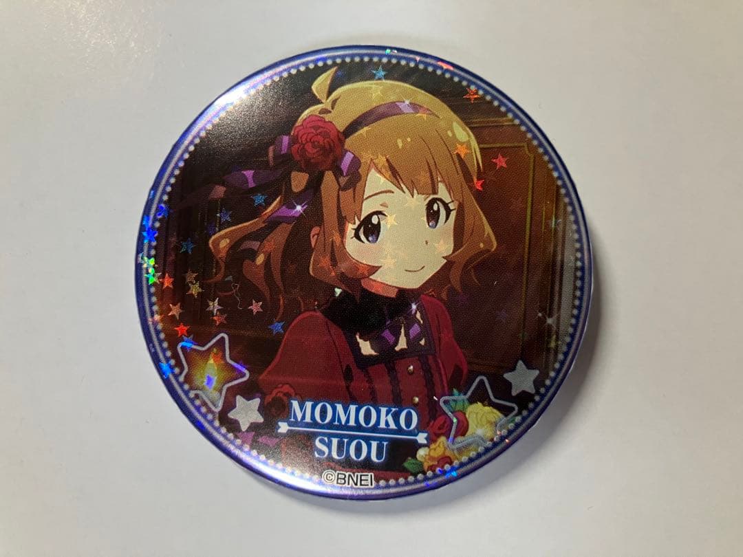 【 未使用 】 ミリオン 東急ハンズ 2019 第2弾 缶バッジ ホロ 周防桃子