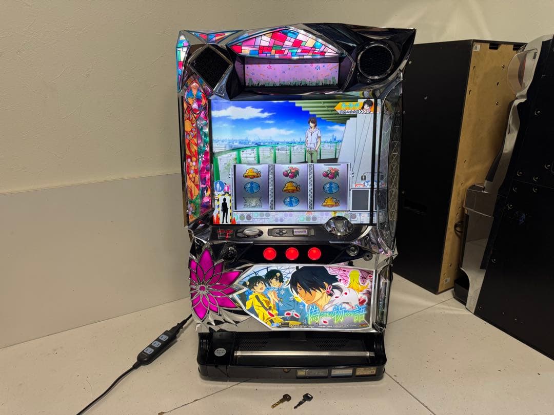 パチスロ 実機 偽物語 ZS ニセモノガタリ