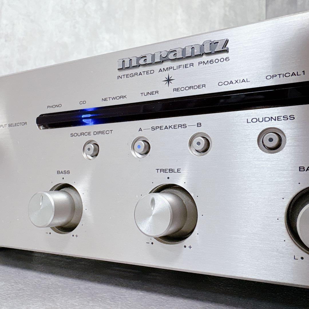 V620 marantz PM6006 プリメインアンプ オーディオ機器 取説付