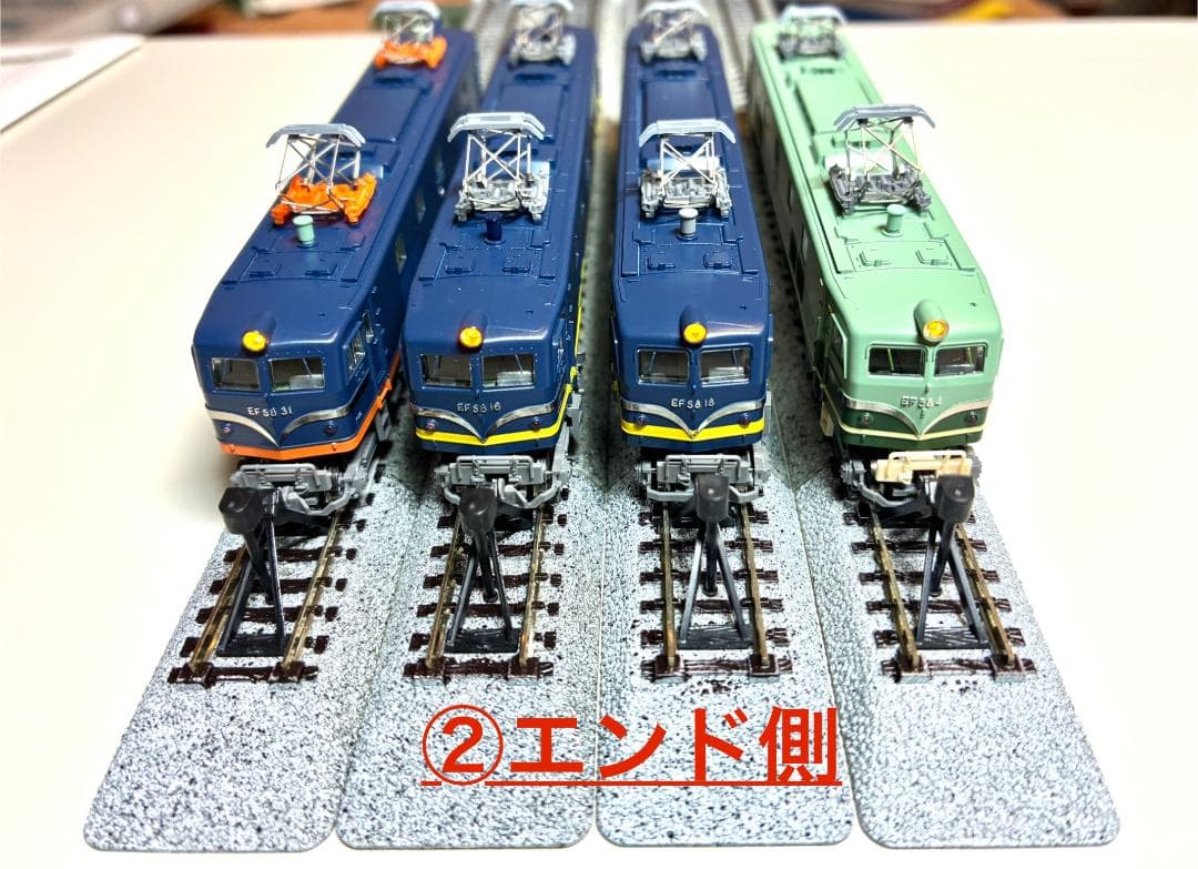 KATO 10-260 EF58試験塗装 4両セット 鉄道模型誕生 40周年記念