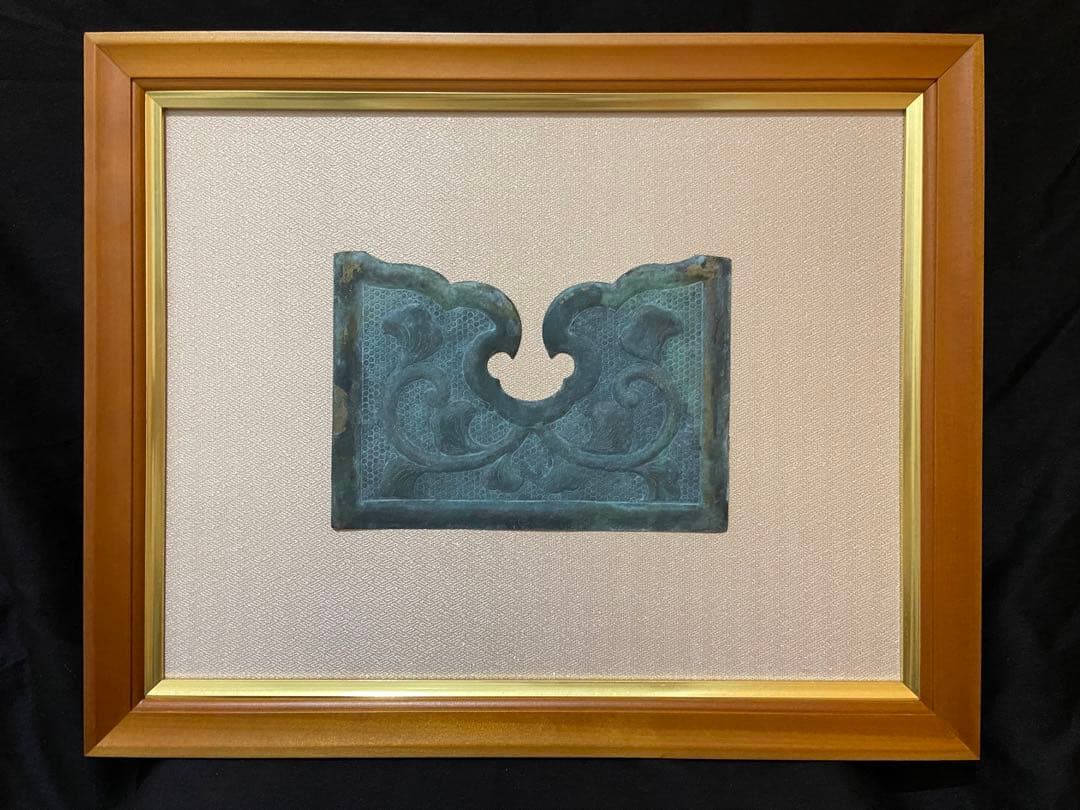 岸和田城　天守閣　勾欄平桁木口金具