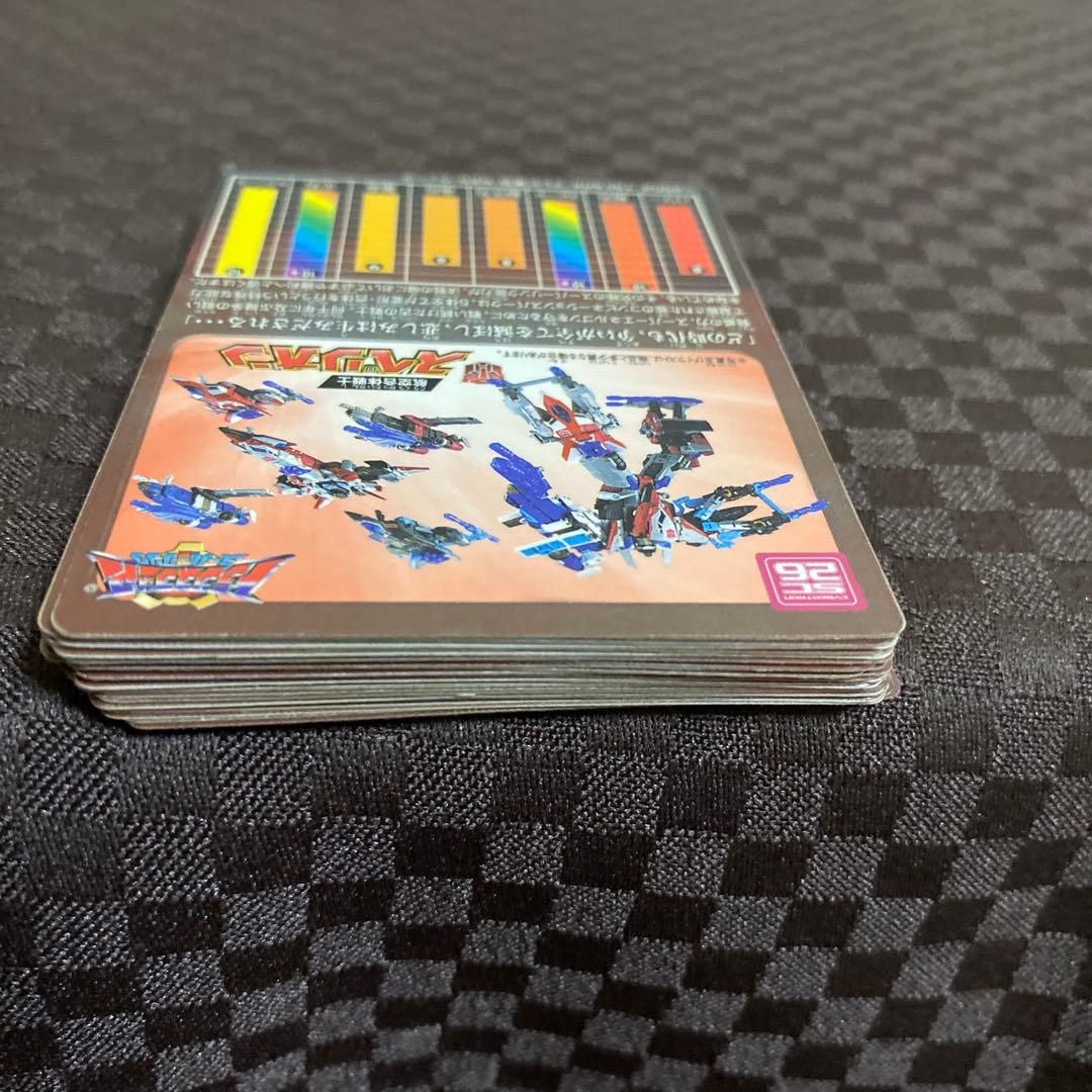 【qhmirai】タカラ　トランスフォーマー　スーパーリンク当時モノ24枚