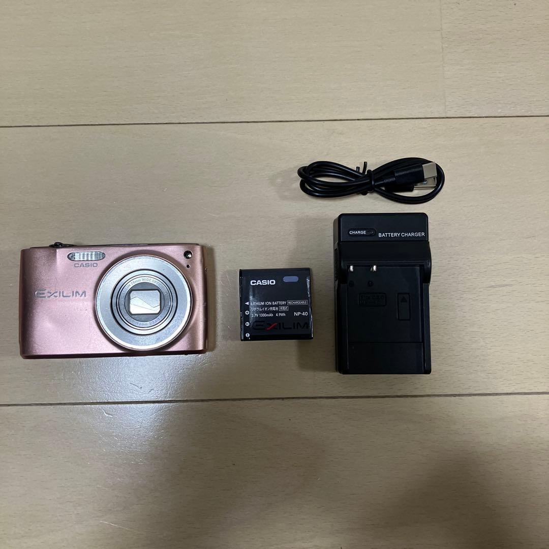 CASIO EXILIM ＥＸ－Ｚ400 コンパクトデジタルカメラ ピンク