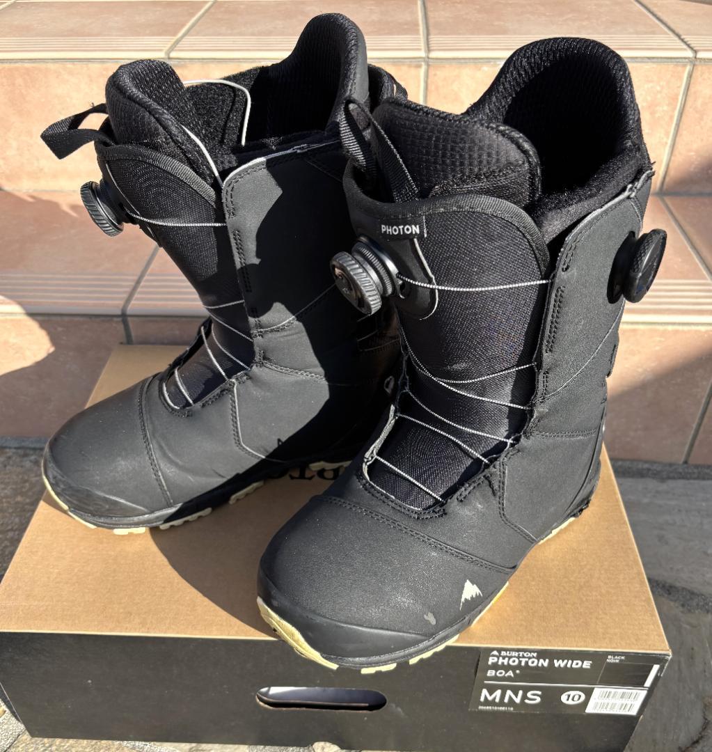 スノーボード BURTON PHOTON BOA WIDE BLACK 28cm