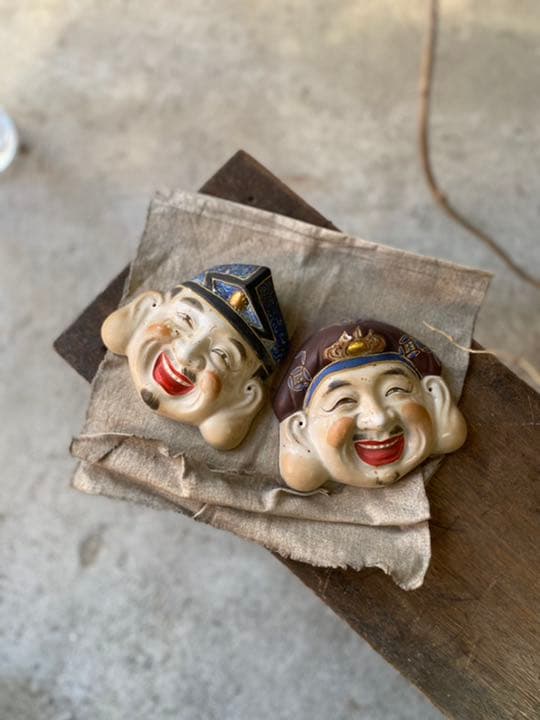 時代  九谷  恵比寿 大黒天