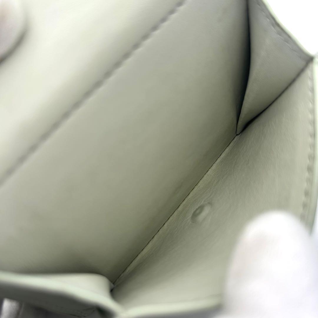 【ぷーちゃん】 ロエベ アナグラム トライフォールド ウォレット