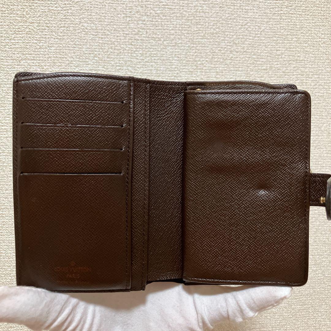✨美品・鑑定済✨ルイヴィトン ダミエ ポルトモネ ビエ ヴィエノワ 財布 がま口