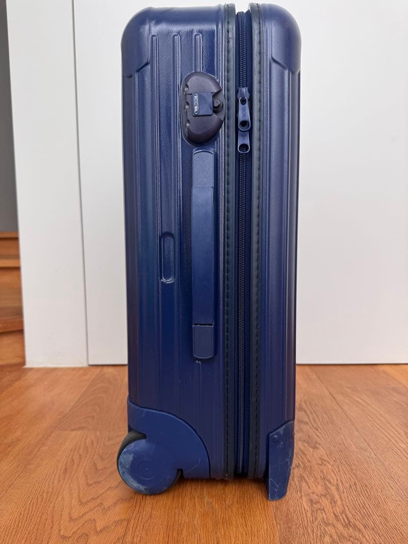 リモワ　サルサ　35L 美品　伸縮ハンドル新品交換済み　ブルー　機内持ち込み可