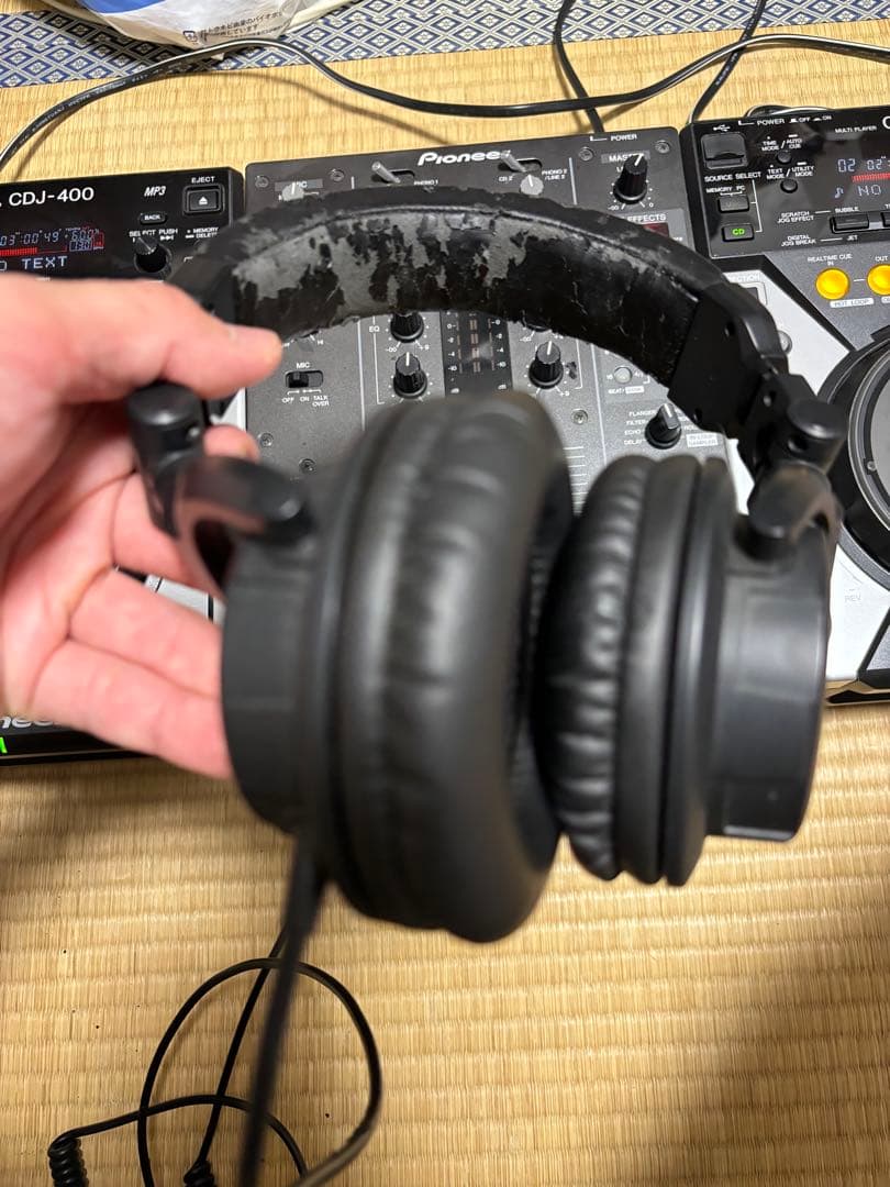 Pioneer CDJ-400 パイオニア DENON ヘッドホン