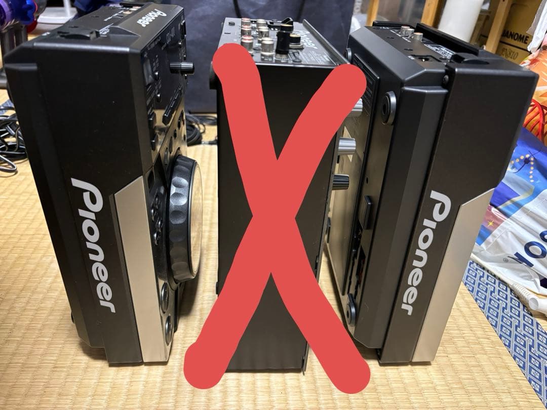 Pioneer CDJ-400 パイオニア DENON ヘッドホン