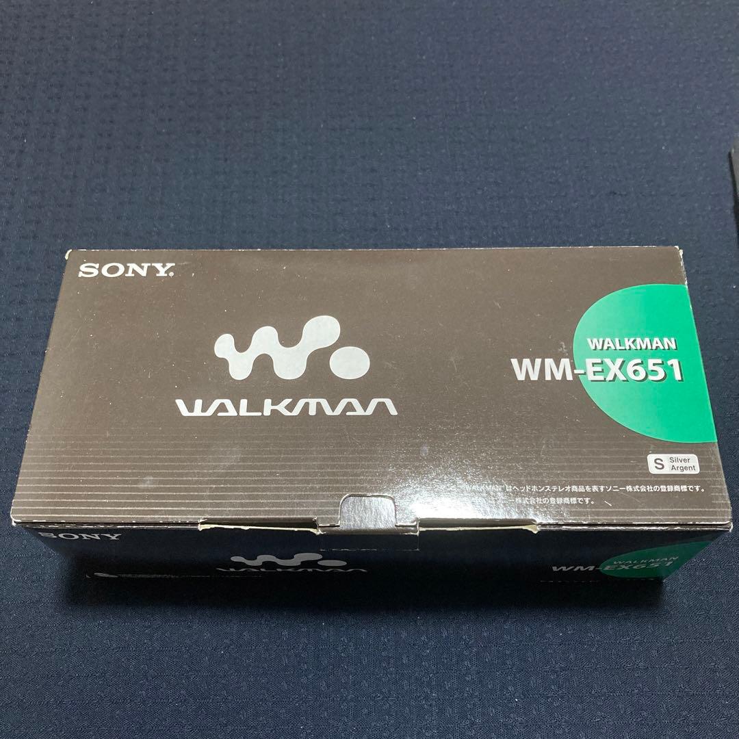 SONY ウォークマン WM-EX651 silver