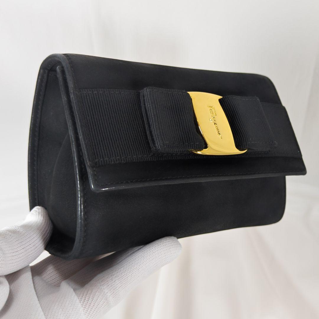 美品✨ Ferragamo ヴァラリボンミニショルダーバッグ 2way 保存袋付