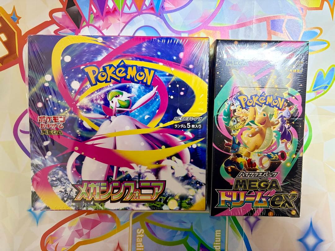 メガドリームex メガシンフォニア BOX未開封シュリンク付き