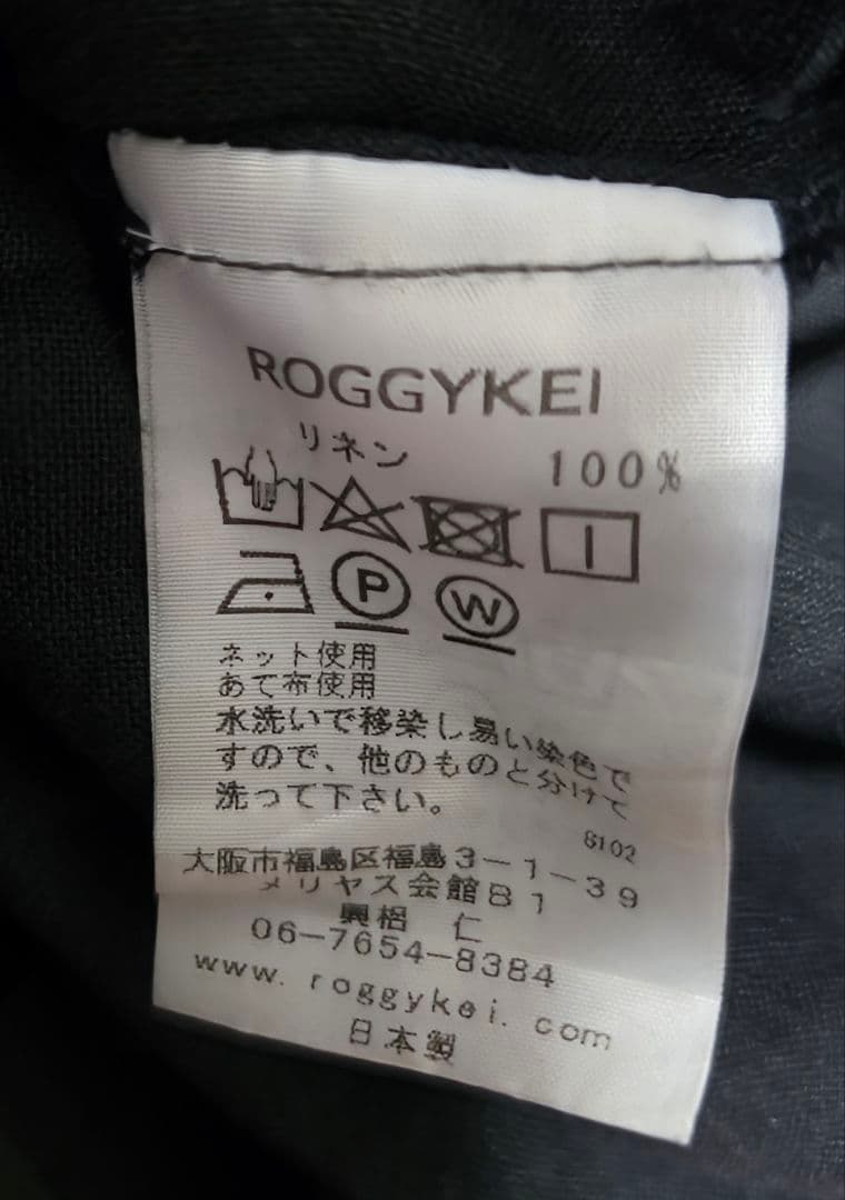 ROGGYKEI LINEN ZERO PANTS Ⅲ ロギーケイ