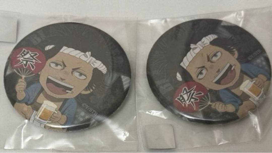 ブラッククローバー ブラクロ アニカプ 缶バッジ ヤミ AGF限定品