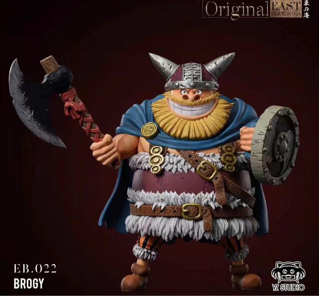 ワンピース ドリー ブロギー 2点 ガレージキット ガレキ スタチュー②