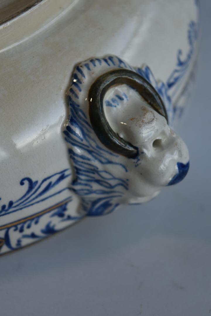 クレイユモントロー コルベール　サラディエ/レギュミエール　アンティーク皿